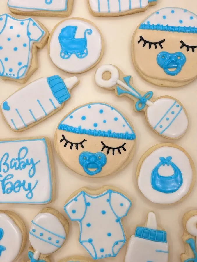 Baby Boy Shower Set