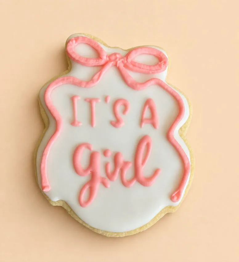 It's a Girl Cookie