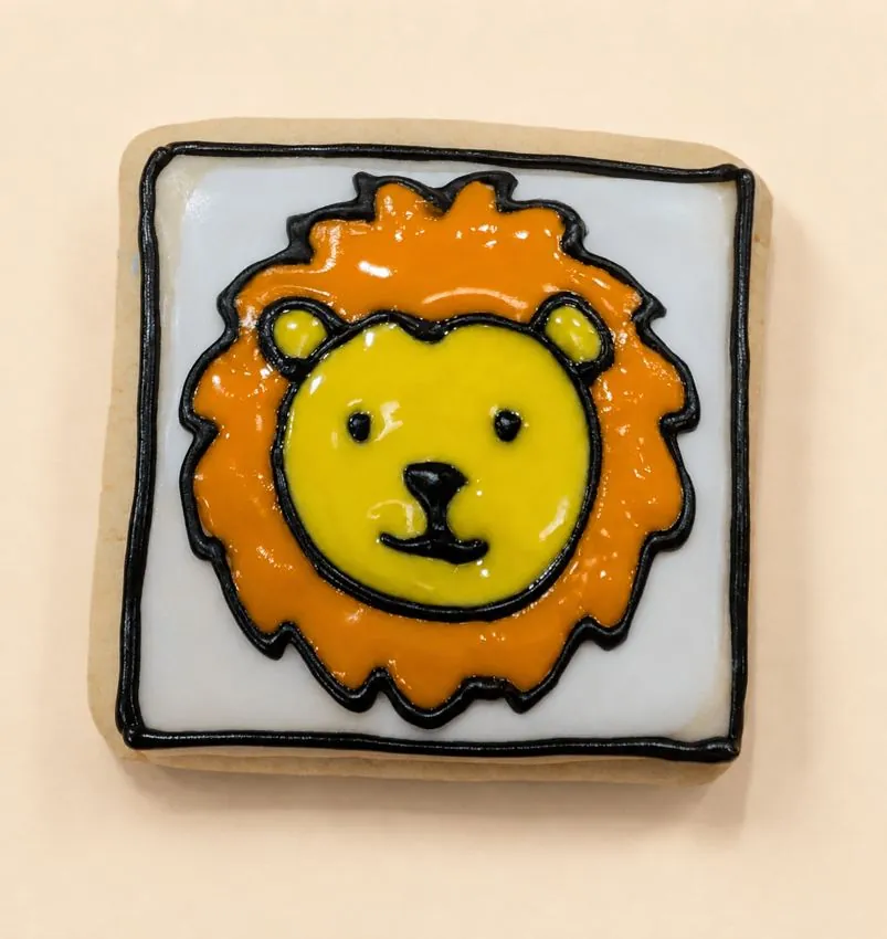 Lion Cookie
